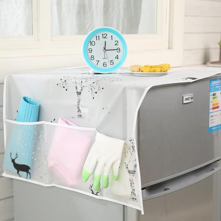 Tấm phủ tủ lạnh và lò vi sóng tiện dụng tránh mọi bụi bẩn