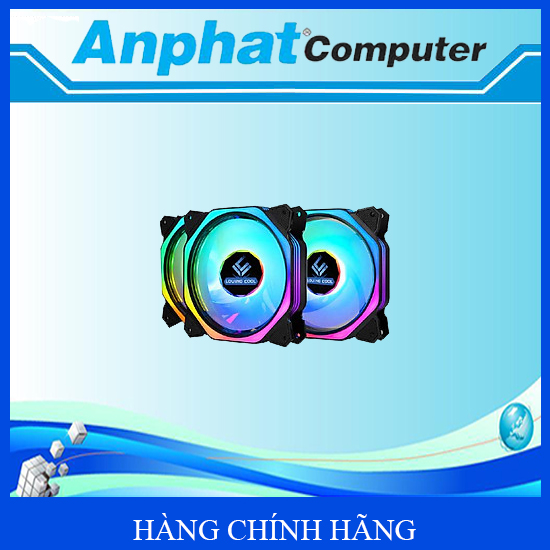 Bộ 3 Quạt tản nhiệt CASE LOVING COOL XZ/ MF/ LJ-12025SG ARGB SYNC Main - Hàng Chính Hãng