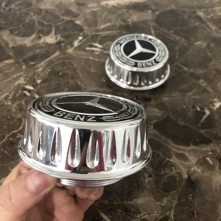 Logo chụp vành bánh xe ô tô Mercedes và Maybach TY-83