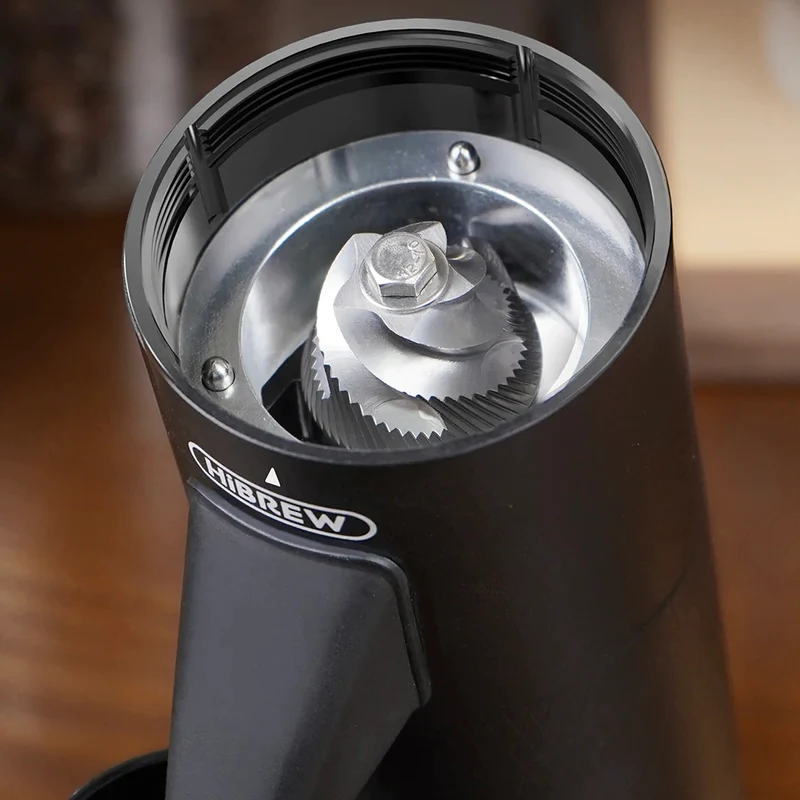 Máy xay cà phê Single Dose HiBREW G5 cao cấp, 36 cấp xay vô cấp lưỡi cornical burr 48mm chuyên nghiệp, xay cafe siêu mịn, hàng hính hãng