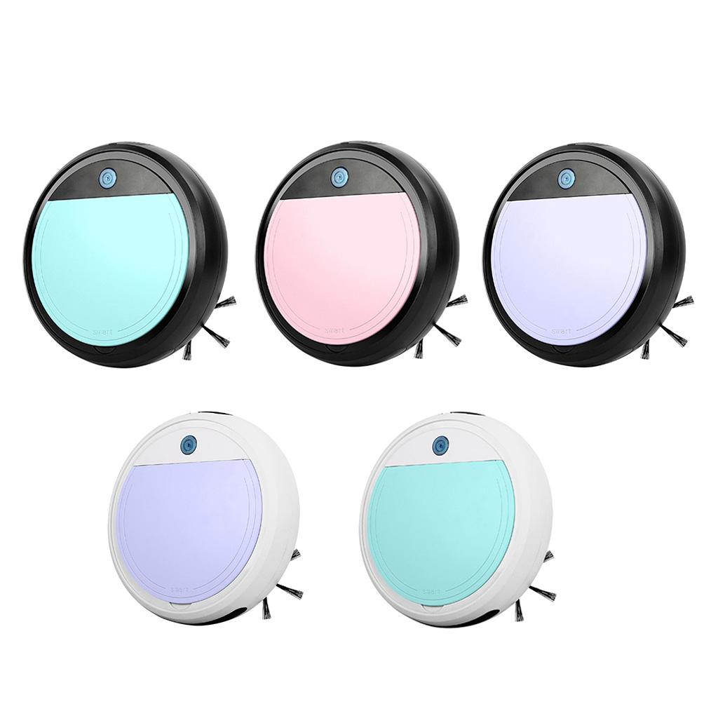 Robot Vacuum Cleaner Automatic Sweeping Vacuuming &amp; Mopping White+Pink