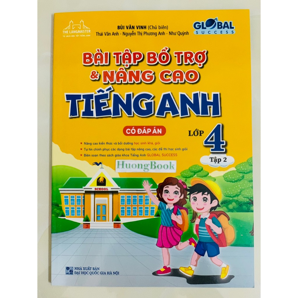 Sách - GLOBAL SUCCESS - Bài tập bổ trợ và nâng cao tiếng anh lớp 4 tập 2 - MT