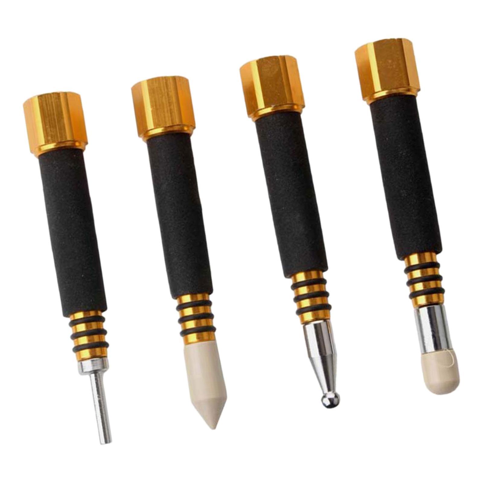 4Pcs Car Body  Tap Down Pen Accessories Remover Removal Paintless Puller