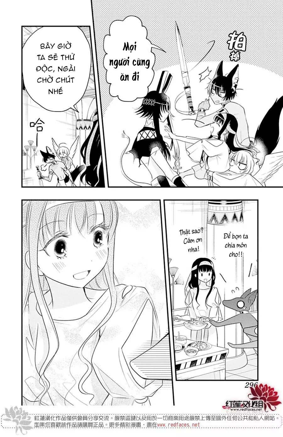 merritt và vị thần ai cập rảnh rỗi chapter 7.2 10