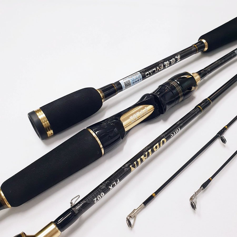 Bộ cần câu lure carbon 2 ngọn máy đứng FVLAD + máy câu Deukio AC4000 tặng nhiều phụ kiện dùng ngay mã BCM17- Đứng
