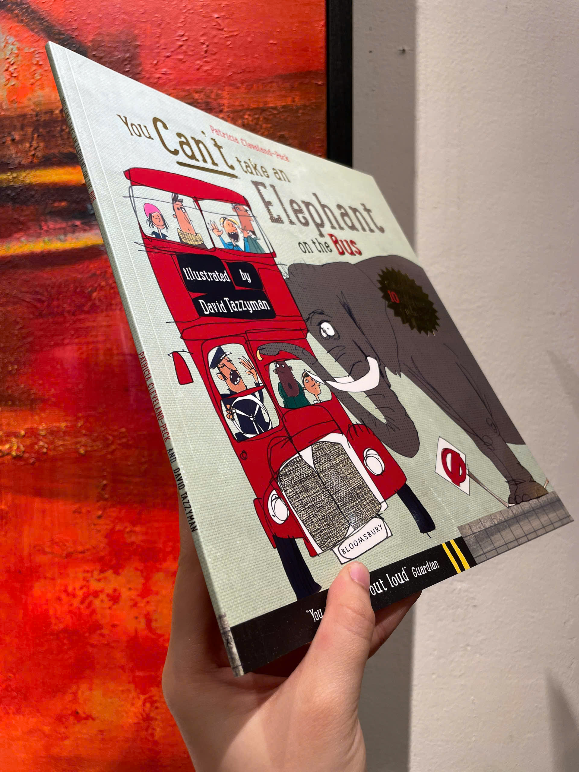 You Cant Take an Elephant on the Bus by Patricia Cleveland-Peck - Children Picture book