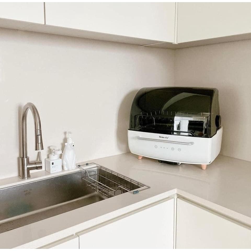 Máy Sấy Và Tiệt Trùng Chén Bát Heimchef Hàn Quốc, Tủ Sấy Chén Bát 45L/60L/70L, Nội Địa Hàn, BH 12 Tháng