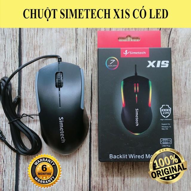 CHUỘT SIMETECH LED X1S-Hàng Chính Hãng