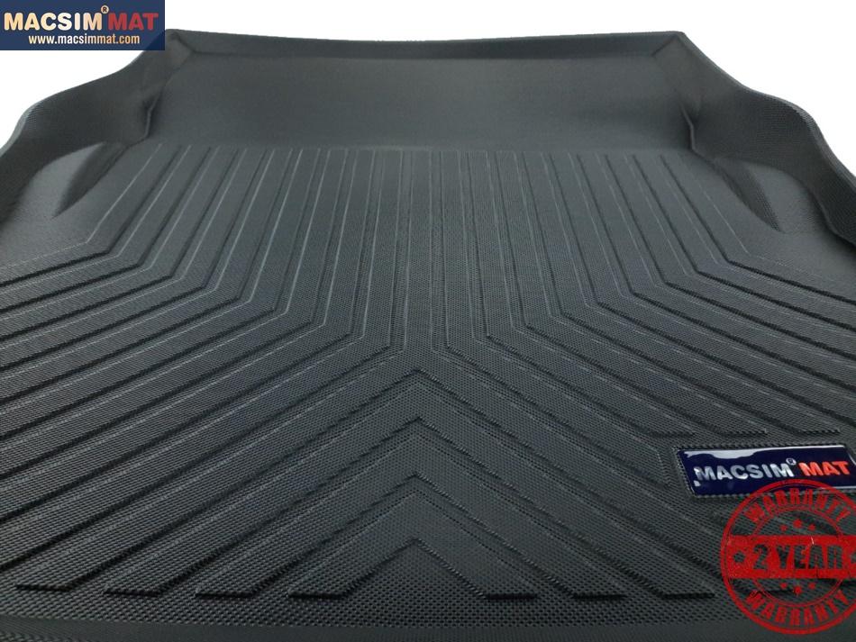 Thảm lót cốp Mercedes E class w212 nhãn hiệu Macsim chất liệu TPV cao cấp màu đen