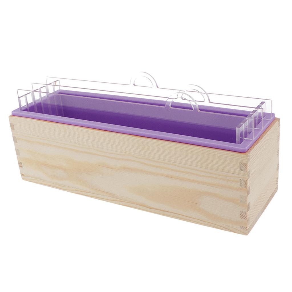 Silicone Soap  Box Acrylic Board DIY Toast Loaf Soap