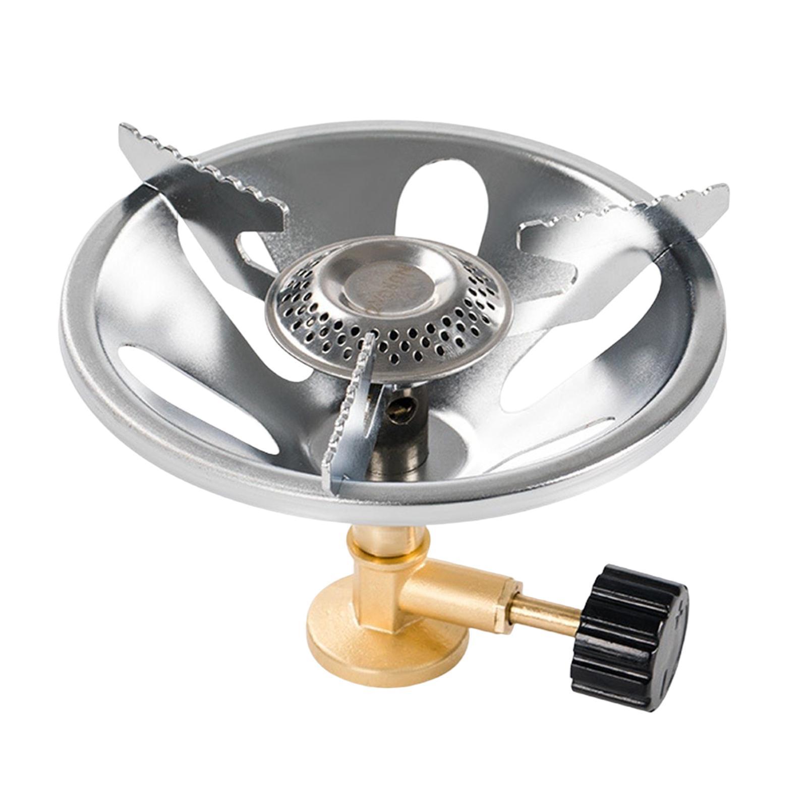 Portable Camping Stove Burner Compact Strong Firepower Pocket Stove for Camping Outdoor