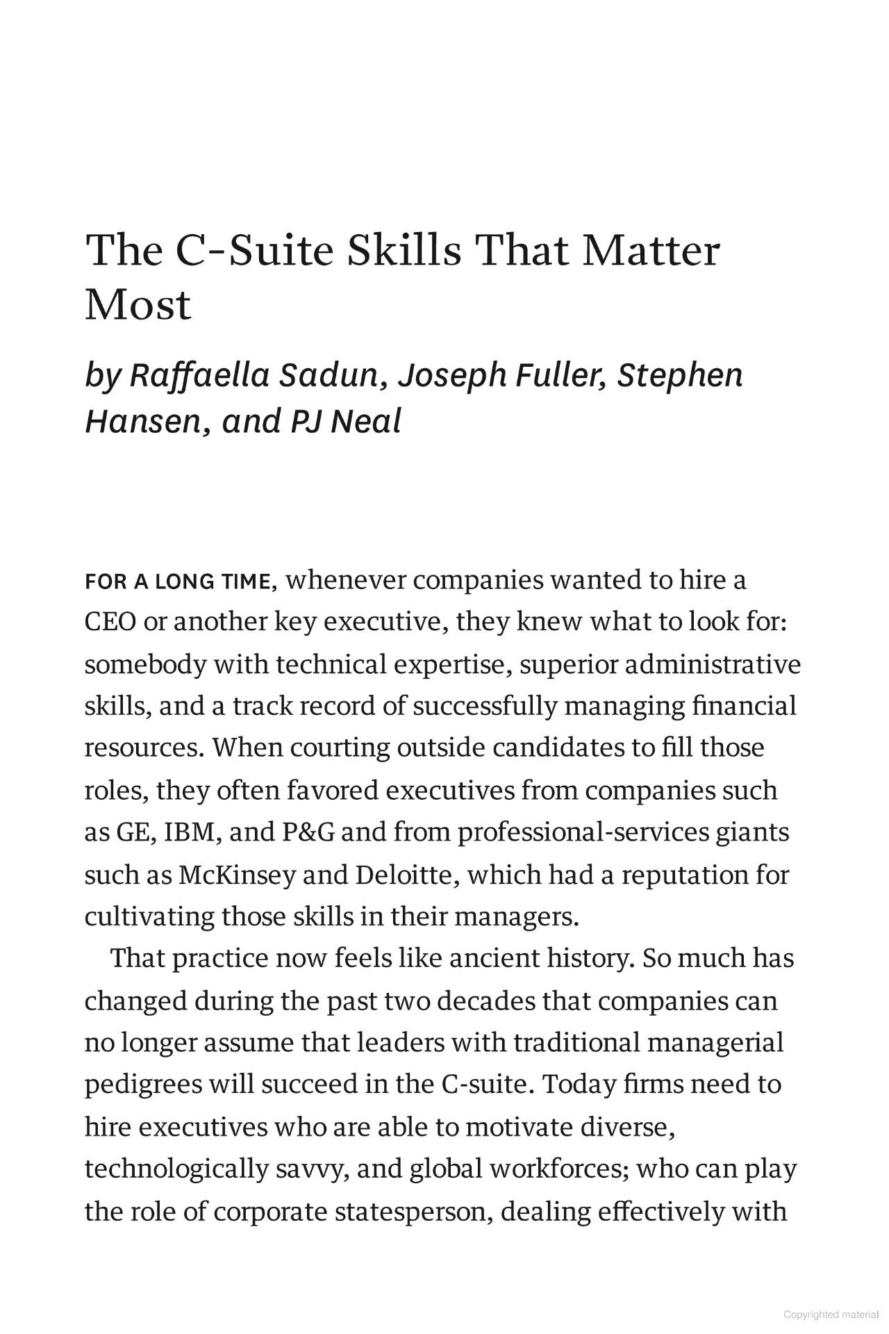 Sách ngoại văn: HBR's 10 Must Reads - On Strengthening Your Soft Skills