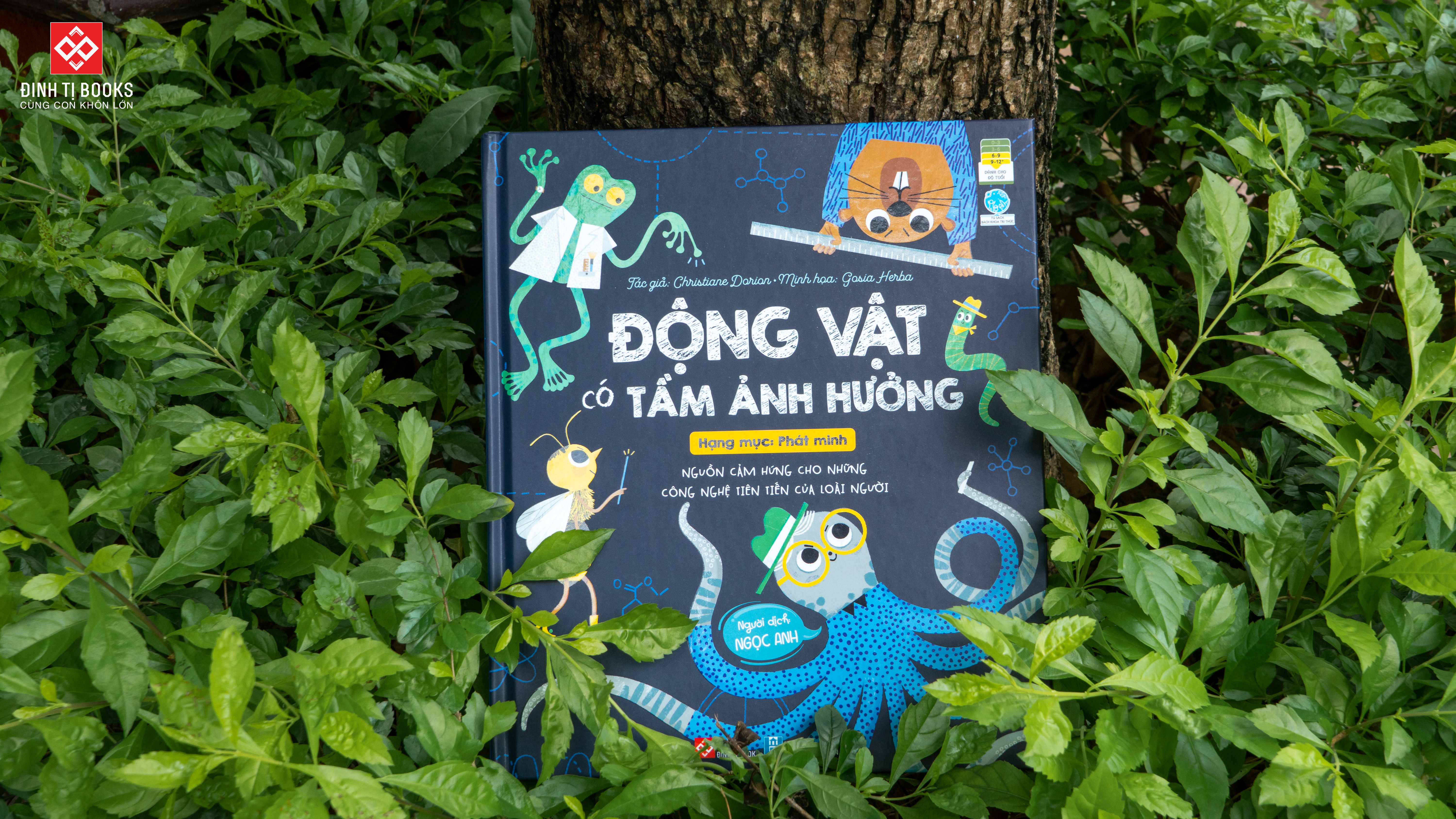 Sách - Động Vật Có Tầm Ảnh Hưởng... - Combo 3 Chủ Đề - Đinh Tị Books Phát Hành - Hạng Mục Phát Minh