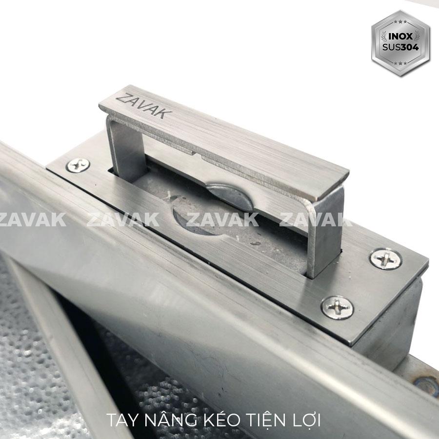 Nắp bể ngầm Zavak Inox 304. MHI 600x600