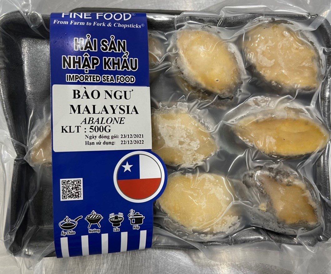 -Bào Ngư Malaysia - 500 gram