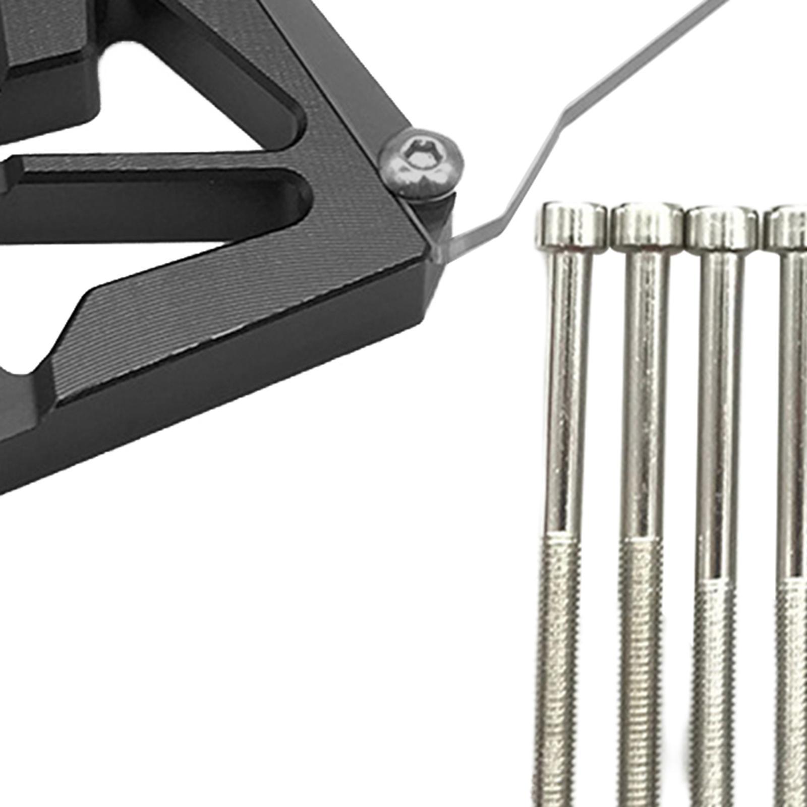 Bike front sprocket chain guard cover fits 2013-2019-black