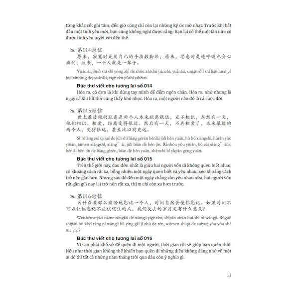 Combo 2 sách: 1001 Bức thư viết cho tương lai + Tự học nhanh Tiếng Phổ thông Trung Hoa + DVD quà tặng