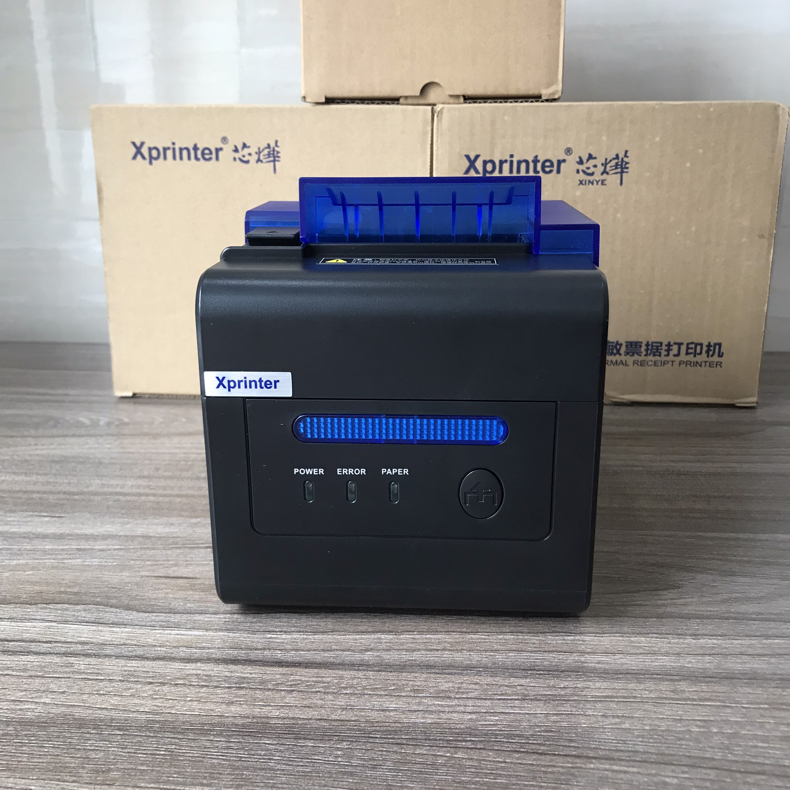 máy in hoá đơn, máy in nhiệt,máy in bill Xprinter XP-C300H,in bill tại bar, tốc độ in 300mm/s cổng USB-LAN-COM-WIFI.- Hàng chính hãng