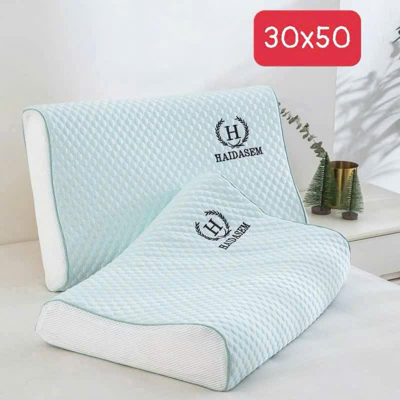Gối cao su non vỏ mây dành cho người lớn và trẻ em