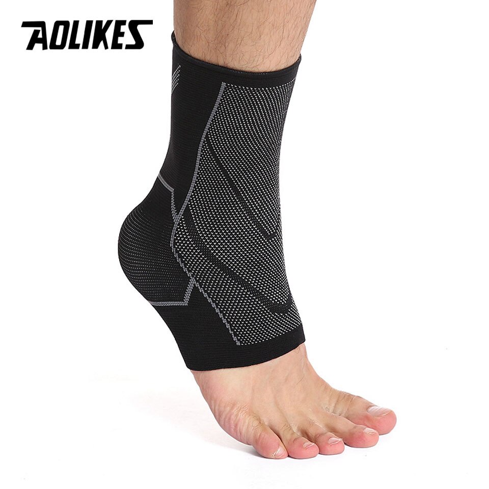 Combo 2 Bó Gót Chân AOLIKES - Hỗ Trợ Cổ Chân, Giảm Đau &amp; Bảo Vệ Khi Chạy Bộ, Chơi Thể Thao