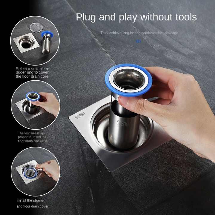 Bộ Lõi Lọc Khử Mùi Hôi Lỗ Thoát Sàn