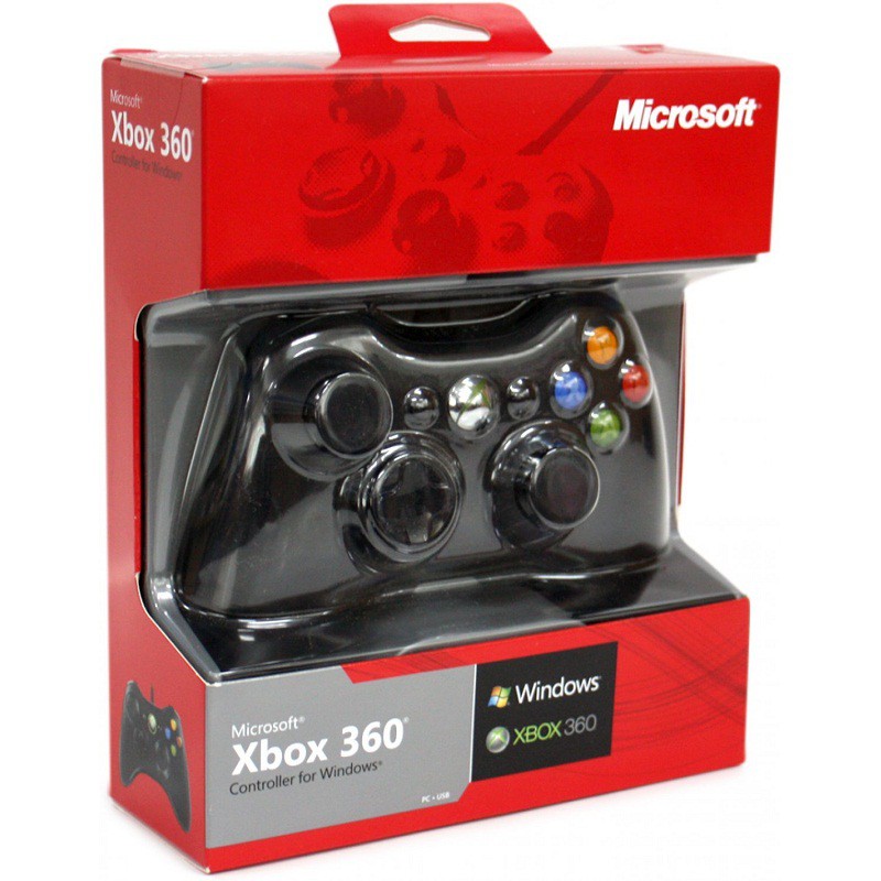 Tay cầm Xbox 360 Controller for Windows pc, xbox,laptop...Cổng USB Cắm là nhận