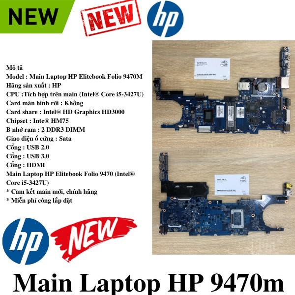 Main Laptop HP 9470M Elitebook Folio 9470M (Intel Core i5-3427U) / 702849-601