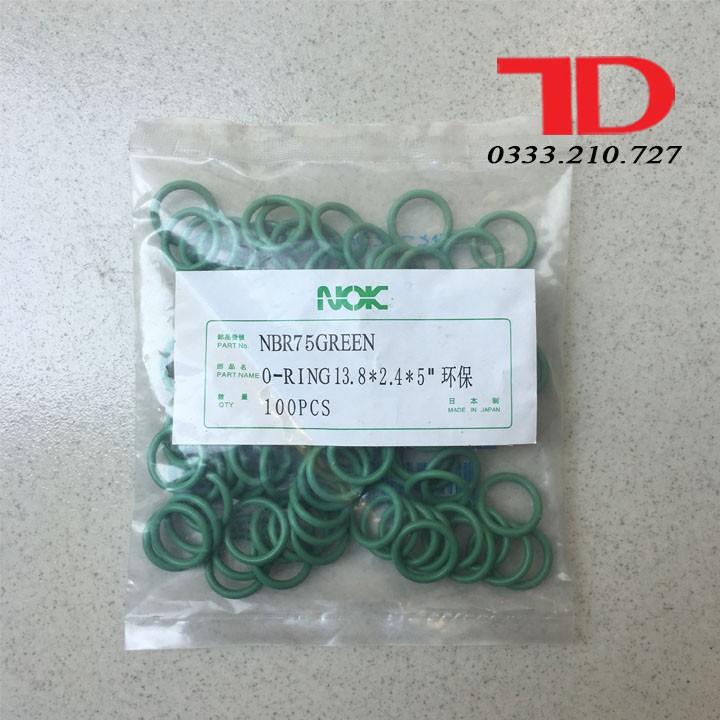 100 vòng đệm cao su NOK, Oring cao su 13.8x2.4x5