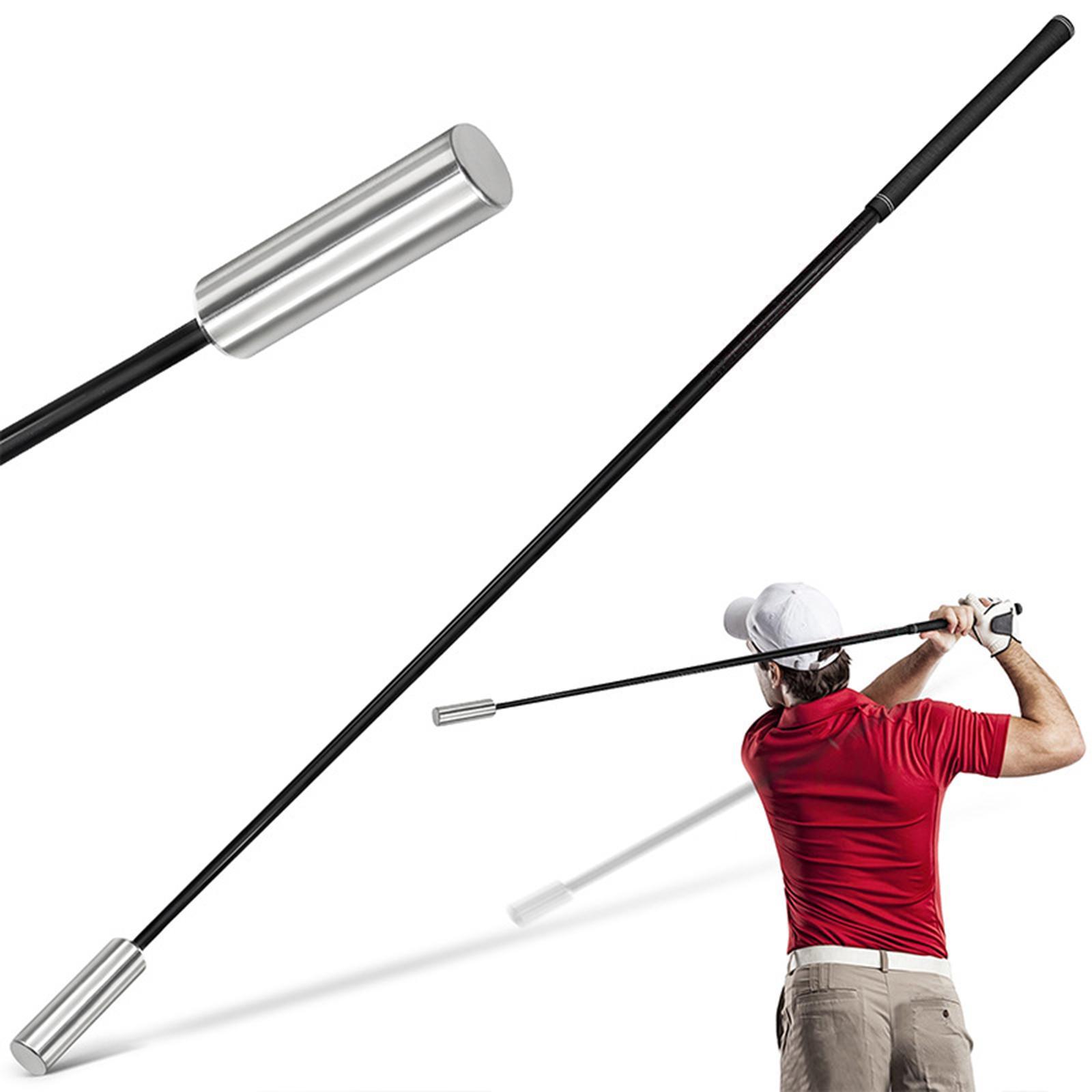 Golf Swing Trainer Golf Practice Stick for Tempo Balance Position Correction