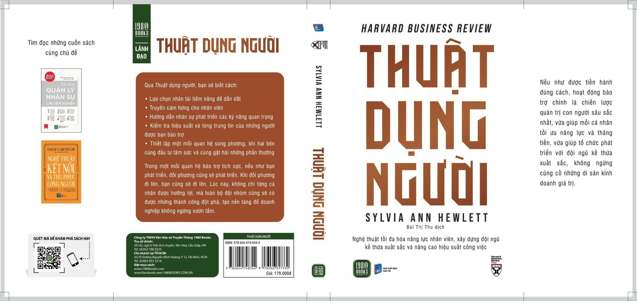 Thuật Dụng Người -  Sylvia Ann Hewlett - Bùi Thị Thu dịch - (bìa mềm)