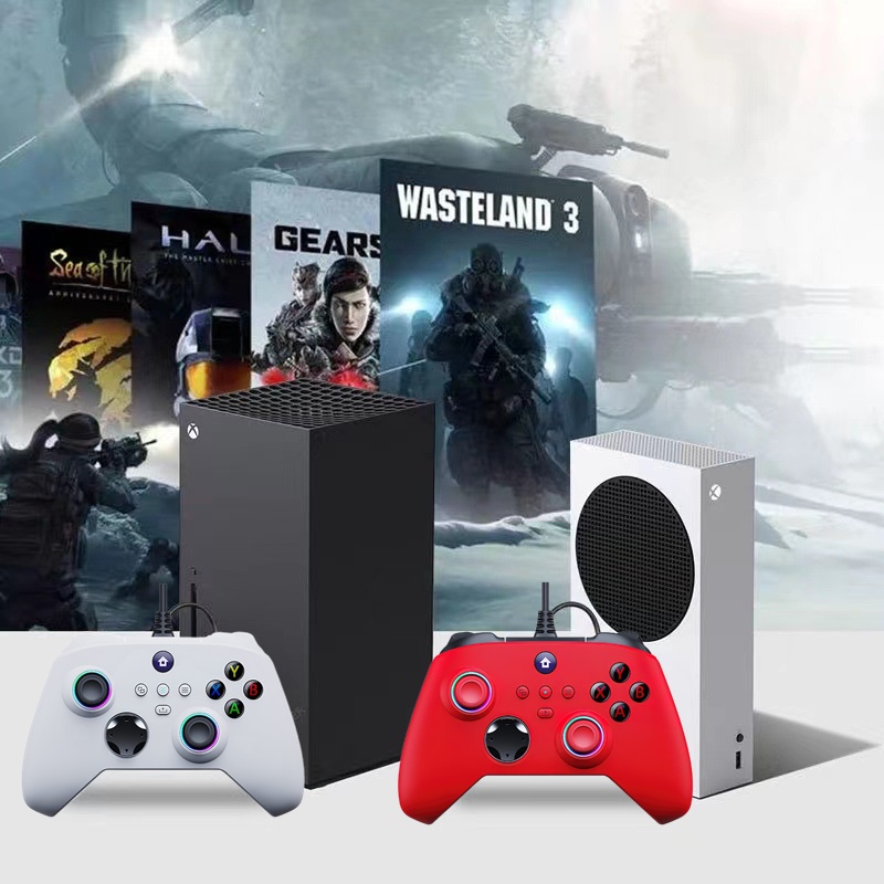 Gamepad Tay cầm chơi game XB04 có dây cho máy tính, laptop, máy game XOne hàng nhập khẩu