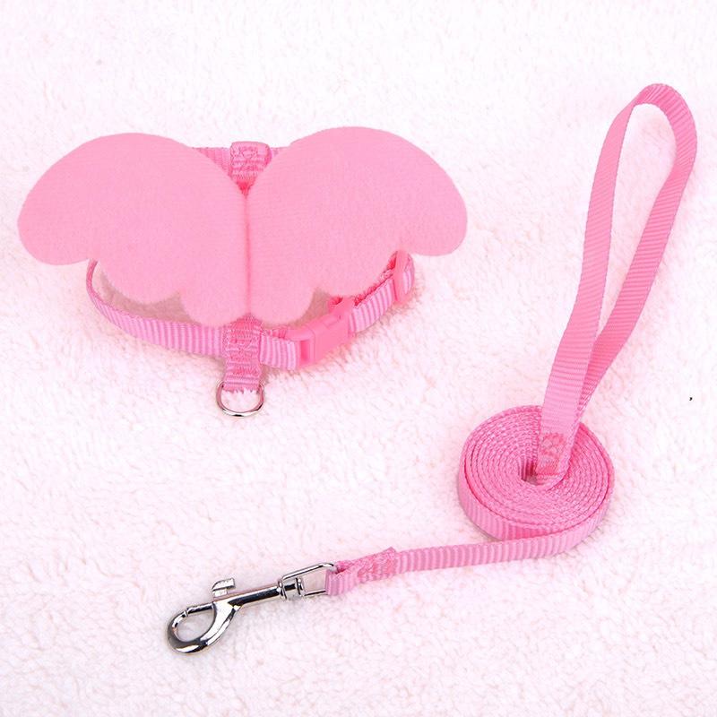 Dây dắt thời trang cho Chó, Dây dắt cánh thiên thần cho chó, mèo - Pi Pet Store