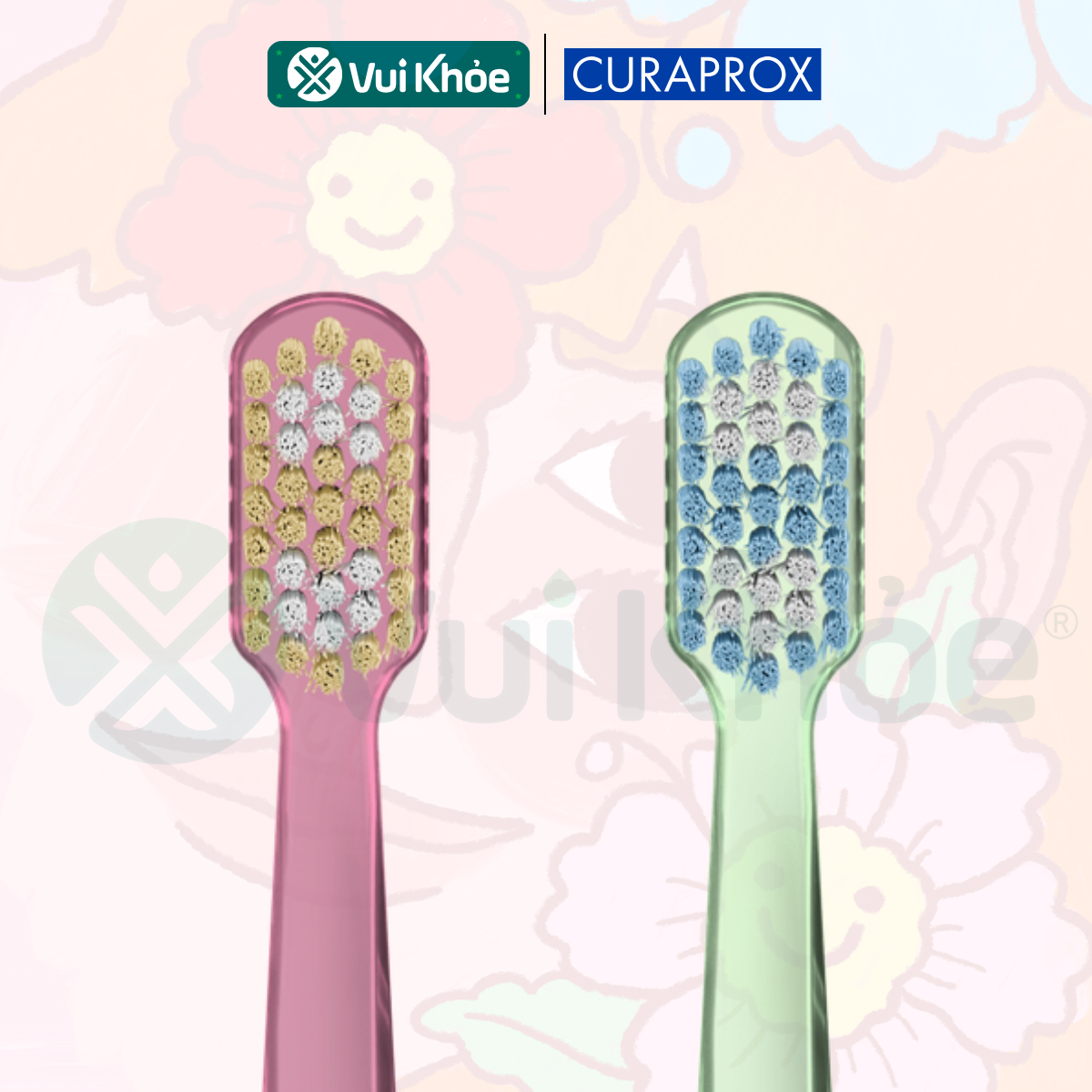 CURAPROX VELVET EDITION 2025 | Bộ Bàn chải đánh răng CS 12460 Velvet | Mã SP 73327988