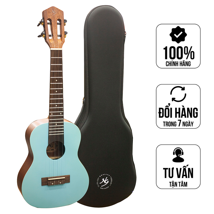 Đàn Ukulele Notherly Gale Chính Hãng U10 Size Concert 23- Tặng Kèm Hộp Cứng Chính Hãng