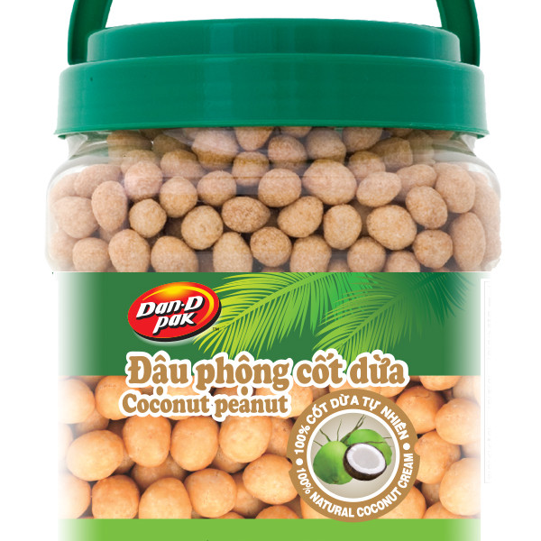 - Đậu Phộng Cốt Dừa Tự Nhiên xuất khẩu Canada - Coconut Peanut 1kg