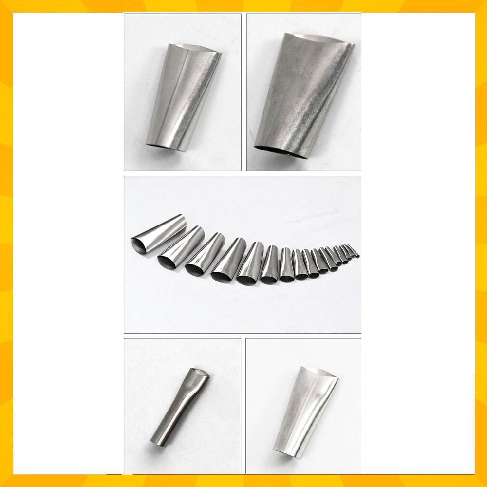 Đầu vòi vuốt keo bằng Inox 22mm