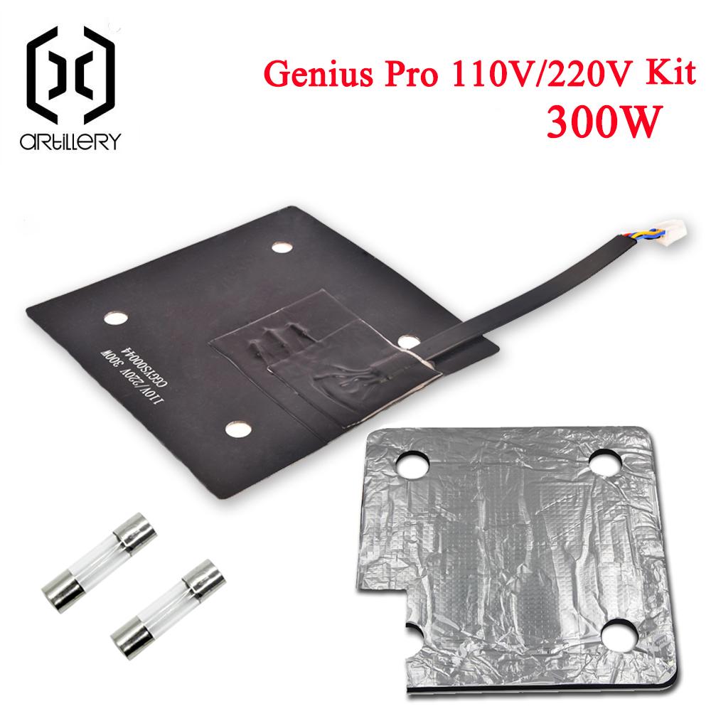 Máy in 3DArtillery Sidewinder SW-X2 Và Genius Pro Bộ cầu chì bông sưởi ấm giường nóng 110V/220V