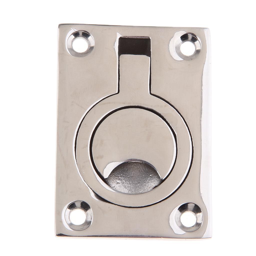 3x 316 Stainless Steel Boat Pull Latch Handle Locker