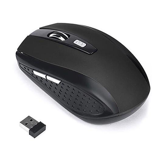 Chuột gaming không dây 1200dpi 2.4gh có đầu USB nhận tín hiệu cho PC laptop