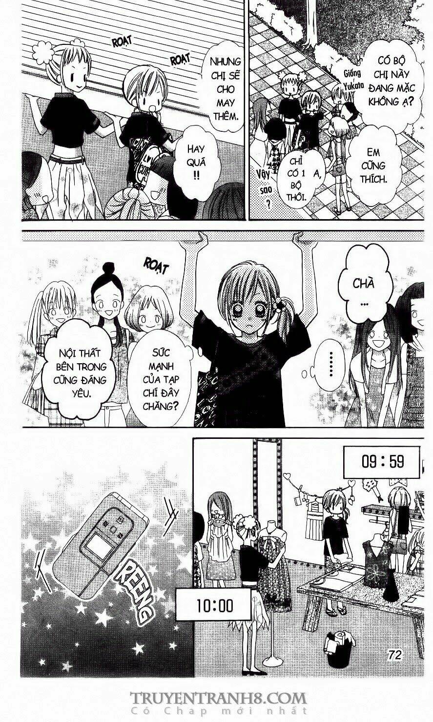 tiệm thời trang, love cotton chapter 9 13