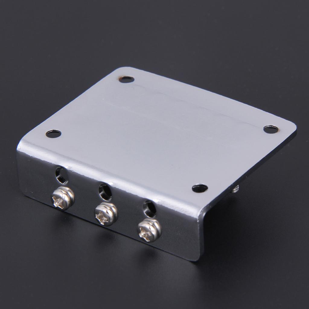 2X Guitar Bridge with Wrench Screw Set for 3 String Electric