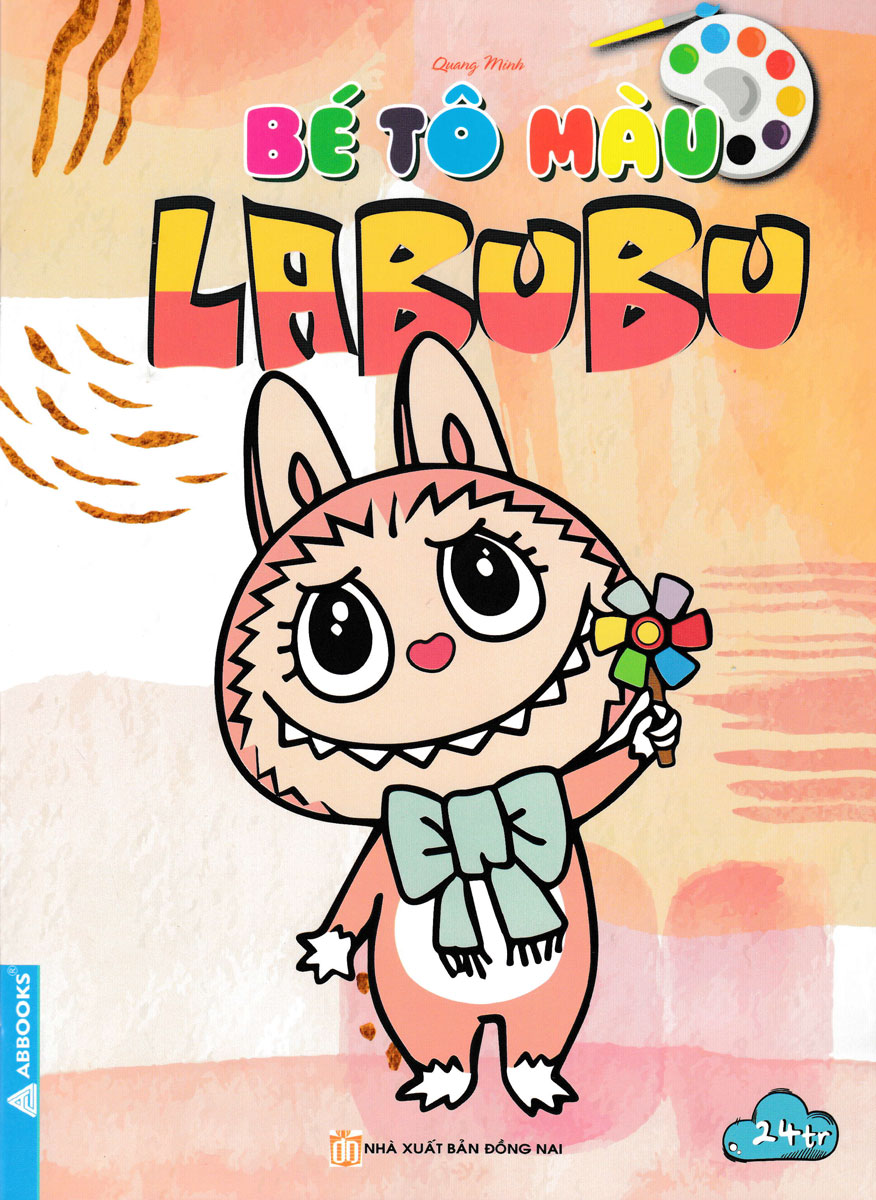 Combo Sách Bé Tô Màu: Capybara + Labubu + Công Chúa Barbie (Bộ 4 Cuốn) (ABB)