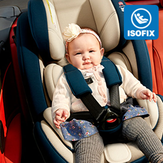 Ghế ngồi ô tô cho bé từ 0 đến 7 tuổi isofix fedora c3 màu xanh navy