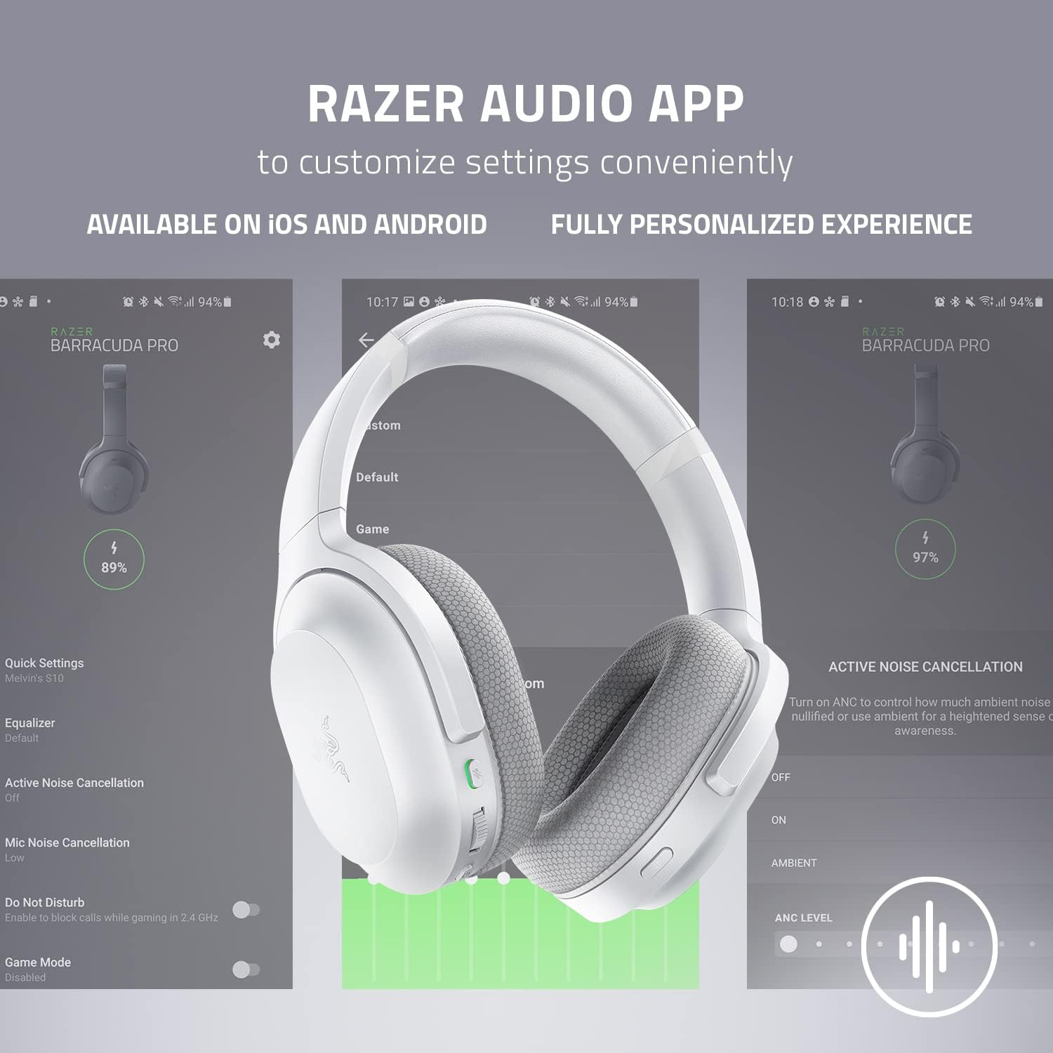 Tai nghe Razer Barracuda-Wireless Multi-platform Gaming and Mobile Headset_Mới, hàng chính hãng