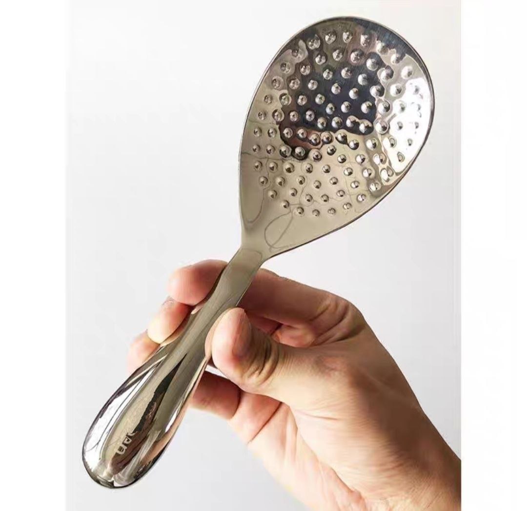 MUỖNG CƠM INOX SUS 304 CHỐNG DÍNH 2 MẶT MÃI ĐỈNH ( HÀNG DẦY XỊN - MSP-AL380 )