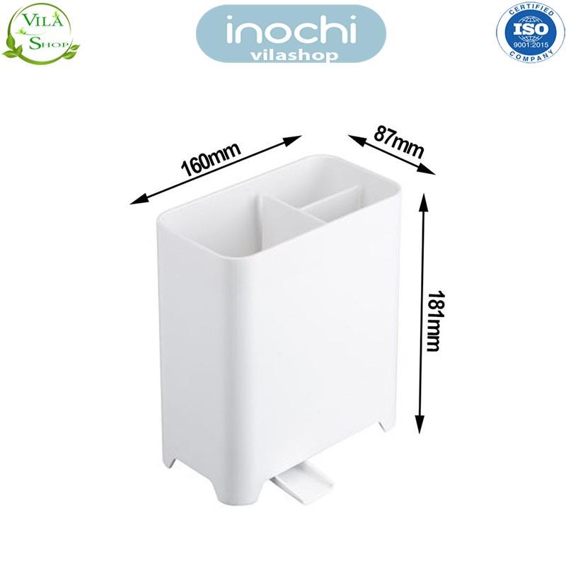 Hộp Đũa, Hộp Đựng Đũa Yoko Inochi Loại Đứng, Nhựa AS Nguyên Sinh, Hạt Màu, Phụ Gia Kháng Khuẩn