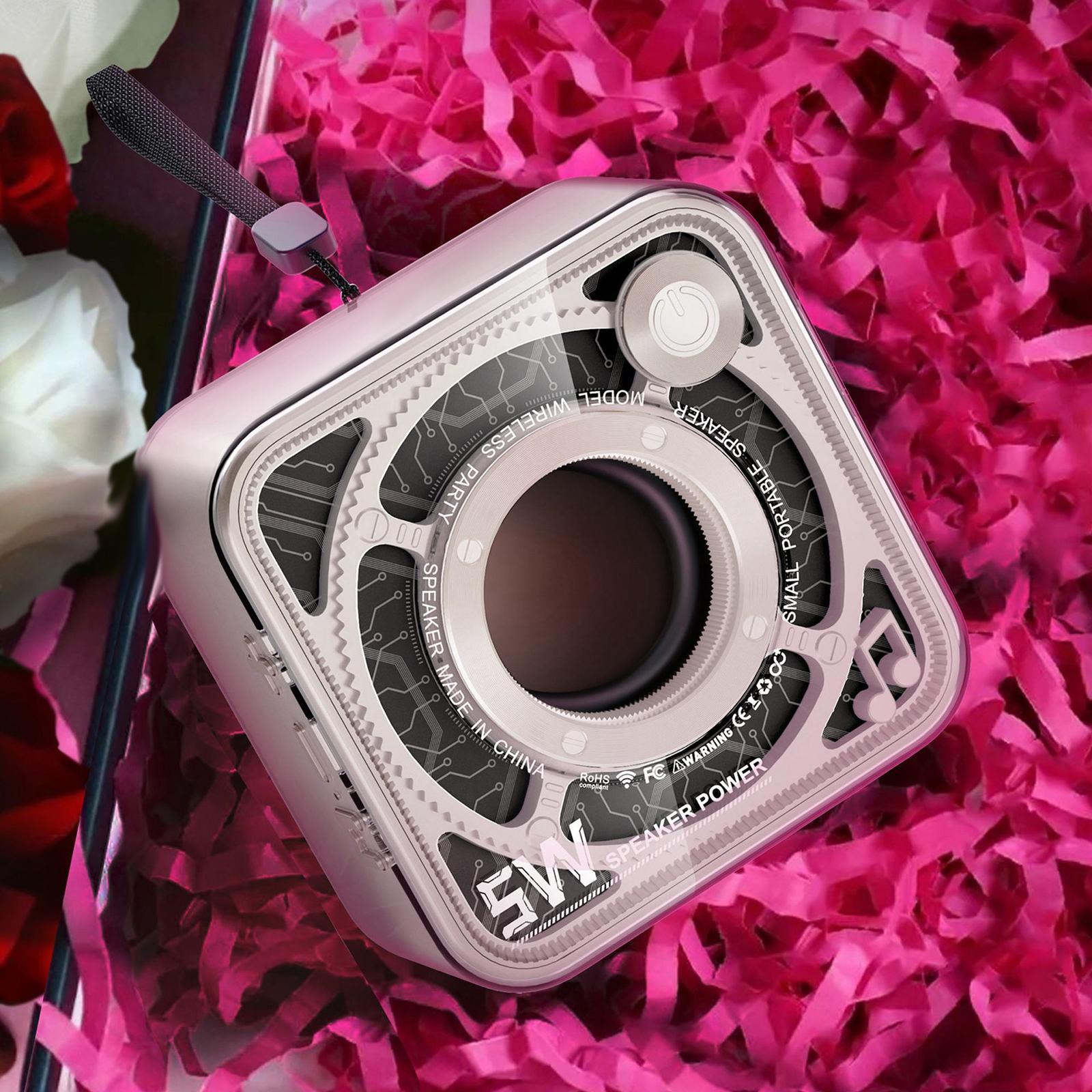 Portable Speaker Music Player Gifts TF Card Stereo ,5W ,10M Stable Connection, V5.0 Shower Speakers Mini Speaker for Desktop Home Outdoor Party