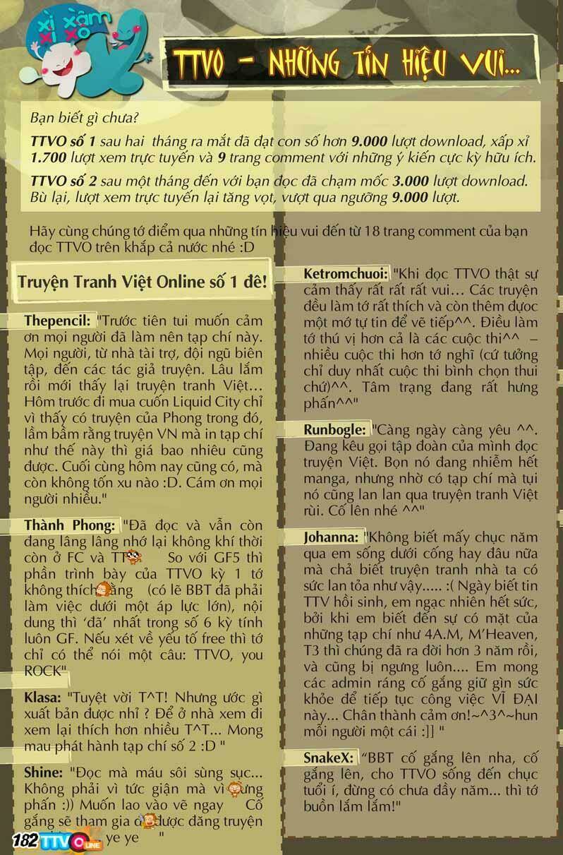 tạp chí truyện tranh việt nam online - ttvo chapter 3.2 102
