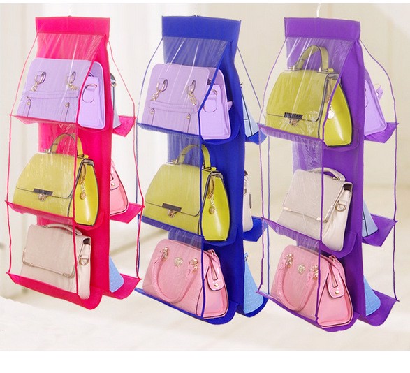 Túi Treo Bảo Vệ Túi Xách / Giỏ Xách 6 Ngăn Tiện Lợi kích thước 90*35cm