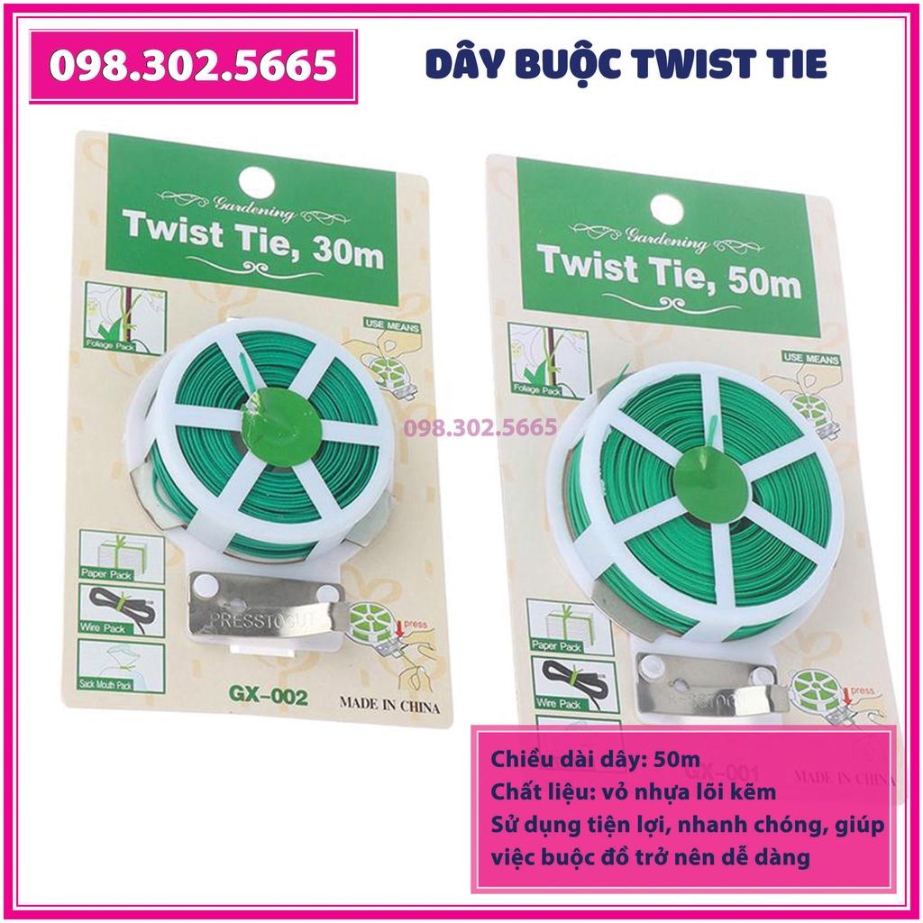 Cuộn dây buộc đồ đa năng Twist Tie GX-001, 50m
